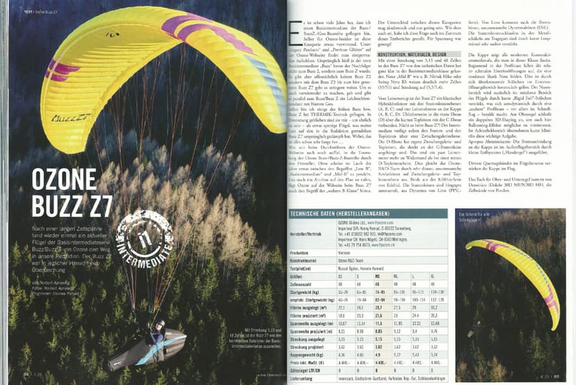 Test Buzz Z7 - Thermik