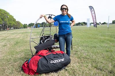 Argentinian pilot Lorena Perez flew 335 km in 5.5-hour flight!